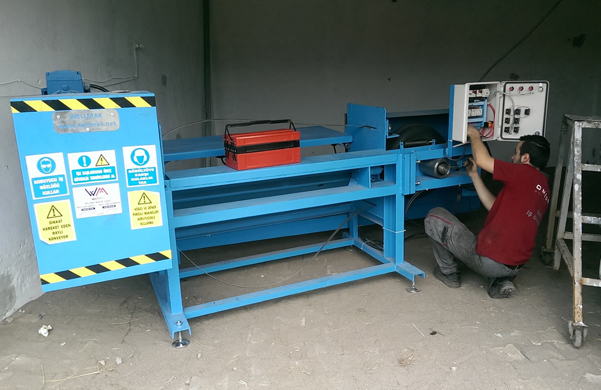 Palet Parçalama Makinesi