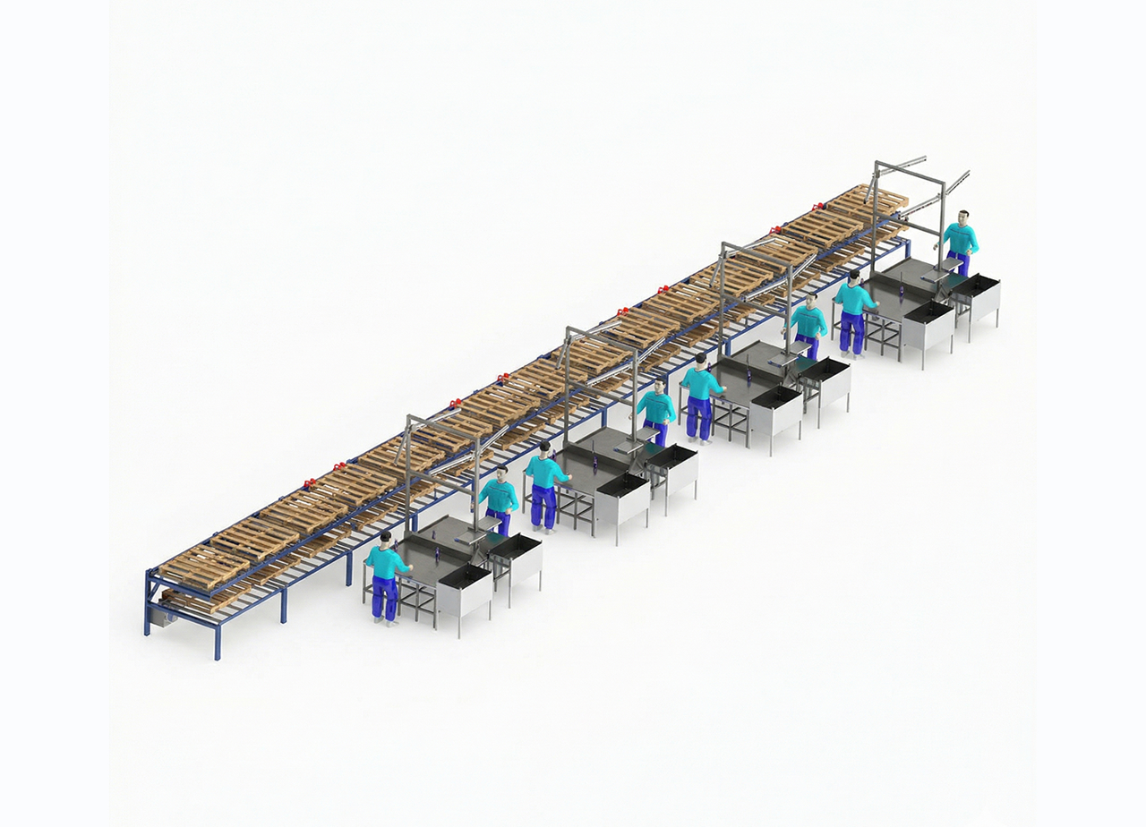 Palet Revizyon Hattı